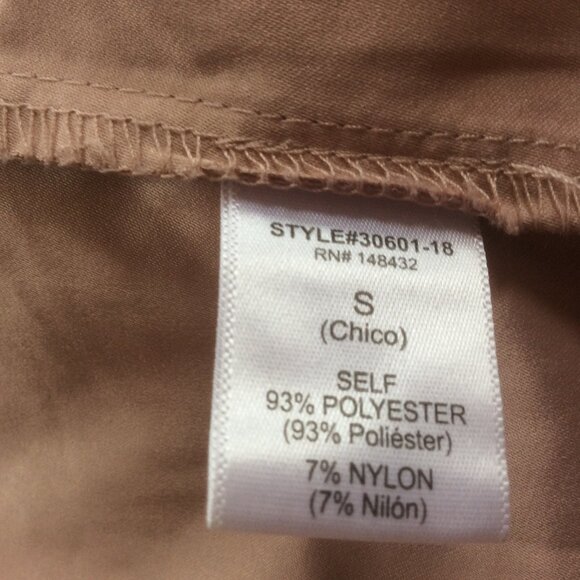 Be Cool Los Angeles Blush Pink Hooded Trench Cargo Utility Jacket Size Small - Picture 5 of 5